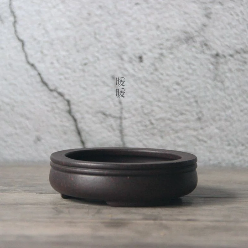 Ceramic Circle Bonsai Pot,Plat - огляд і ціна Bonsai Garden China