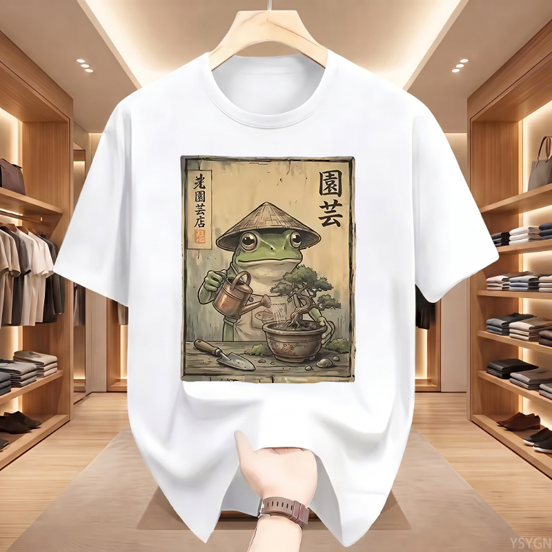 Bonsai Frog T Shirt Funny Gard - огляд і ціна Bonsai Garden China