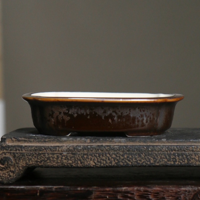 Porcelain Rectangle Bonsai Pot - огляд і ціна Bonsai Garden China