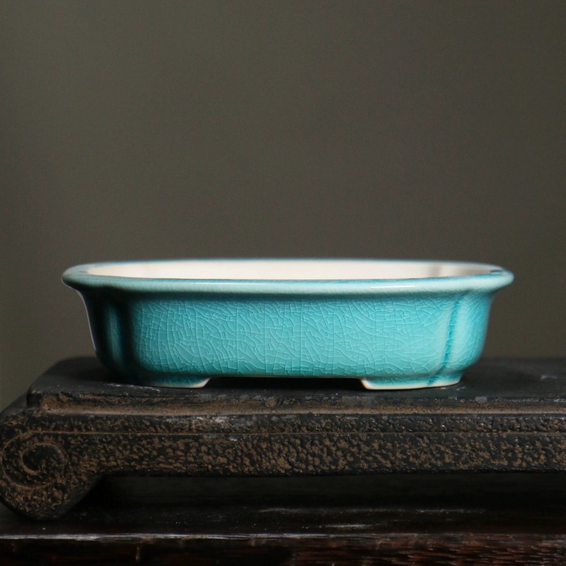 Porcelain Rectangle Bonsai Pot - огляд і ціна Bonsai Garden China
