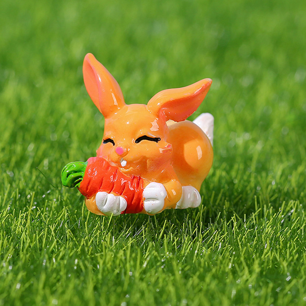 13Pcs Resin Easter Bunny Egg M - огляд і ціна Bonsai Garden Display