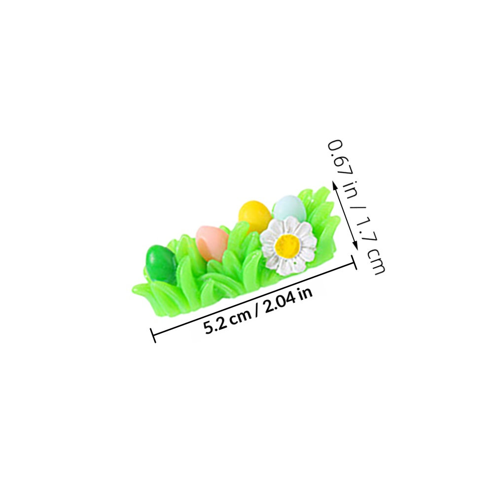 13Pcs Resin Easter Bunny Egg M - огляд і ціна Bonsai Garden Display