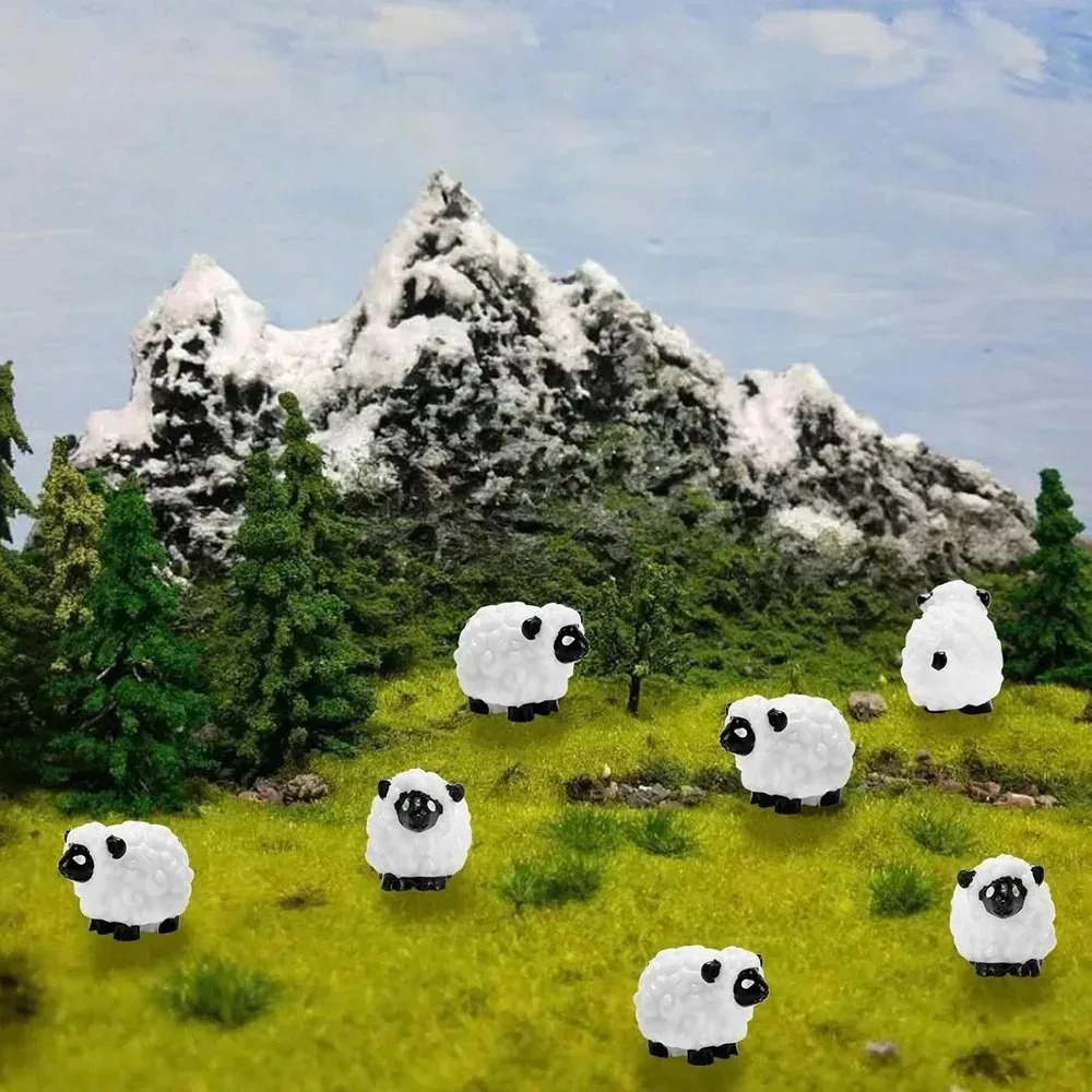 10Pcs Miniature Sheep Resin Pl - огляд і ціна Bonsai Garden China