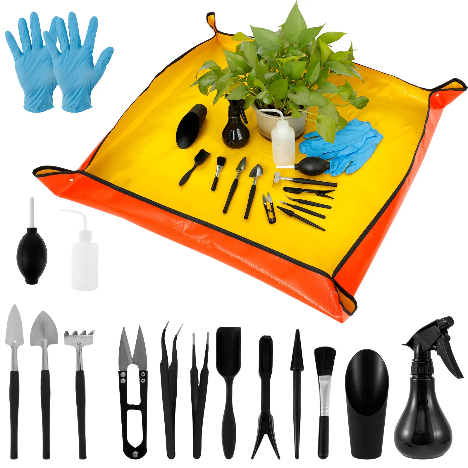 13/16Pcs Garden Succulent Plan - огляд і ціна Bonsai Garden Tools