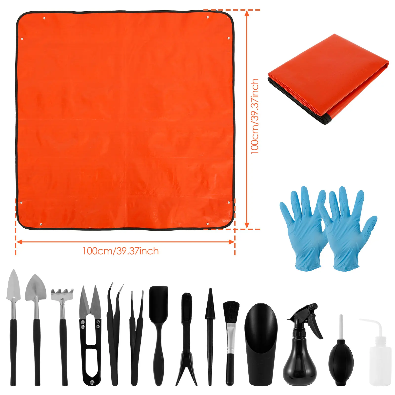 13/16Pcs Garden Succulent Plan - огляд і ціна Bonsai Garden Tools