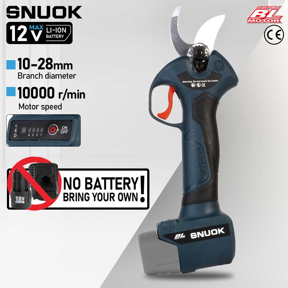 SNUOK 12V Brushless Electric P - огляд і ціна Bonsai Garden Tools