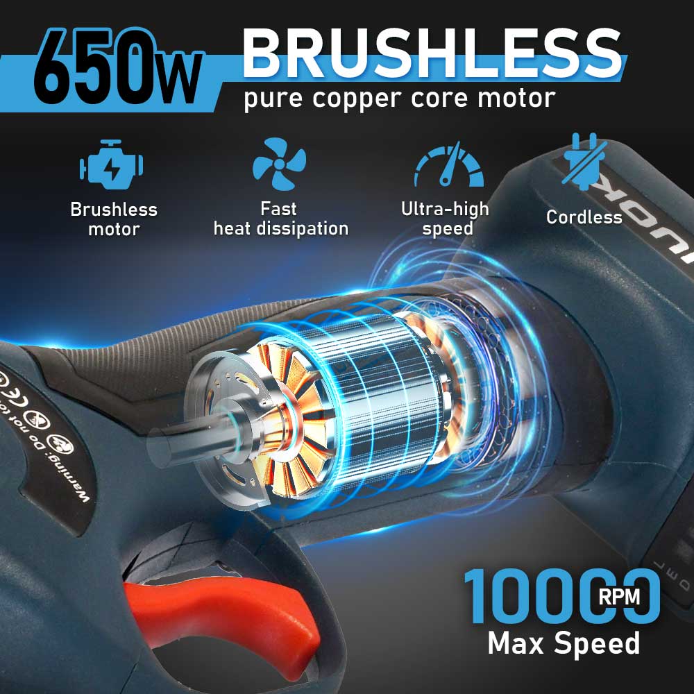 SNUOK 12V Brushless Electric P - огляд і ціна Bonsai Garden Tools