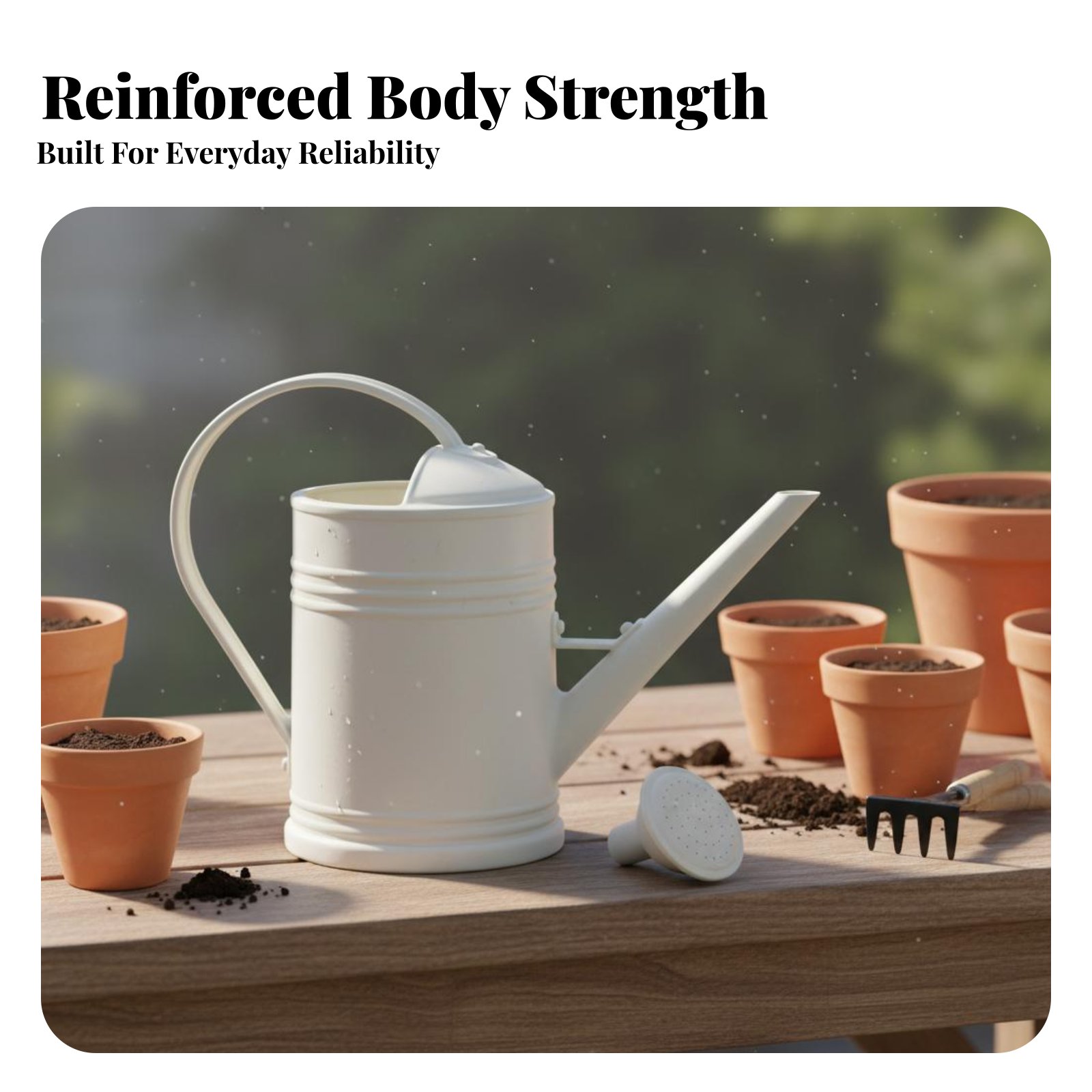 Watering Can with Long Spout P - огляд і ціна Bonsai Garden Tools