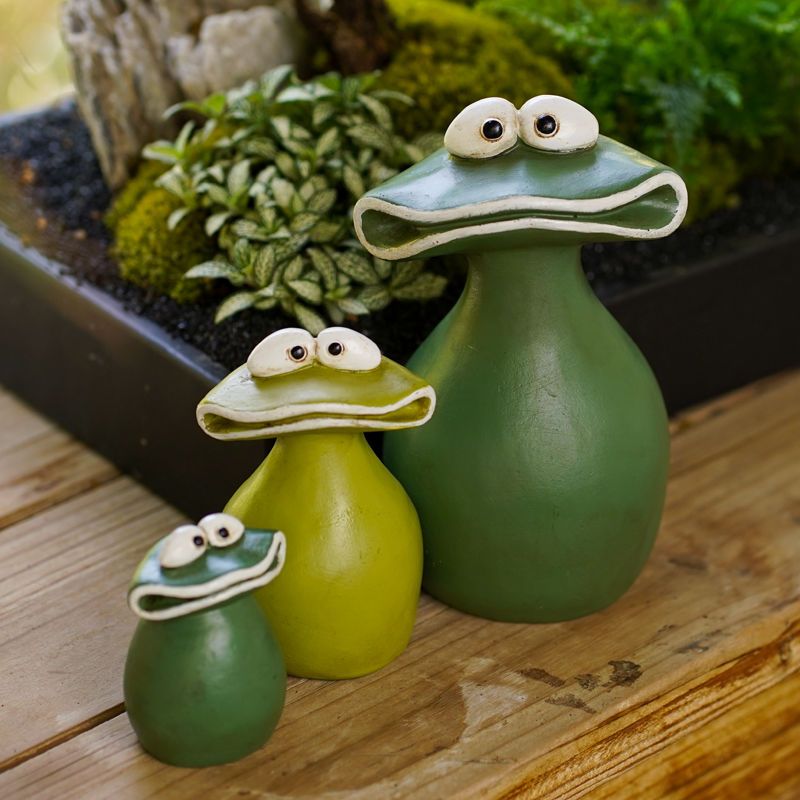 Cartoon Big Mouth Frog Garden  - огляд і ціна Bonsai Garden China