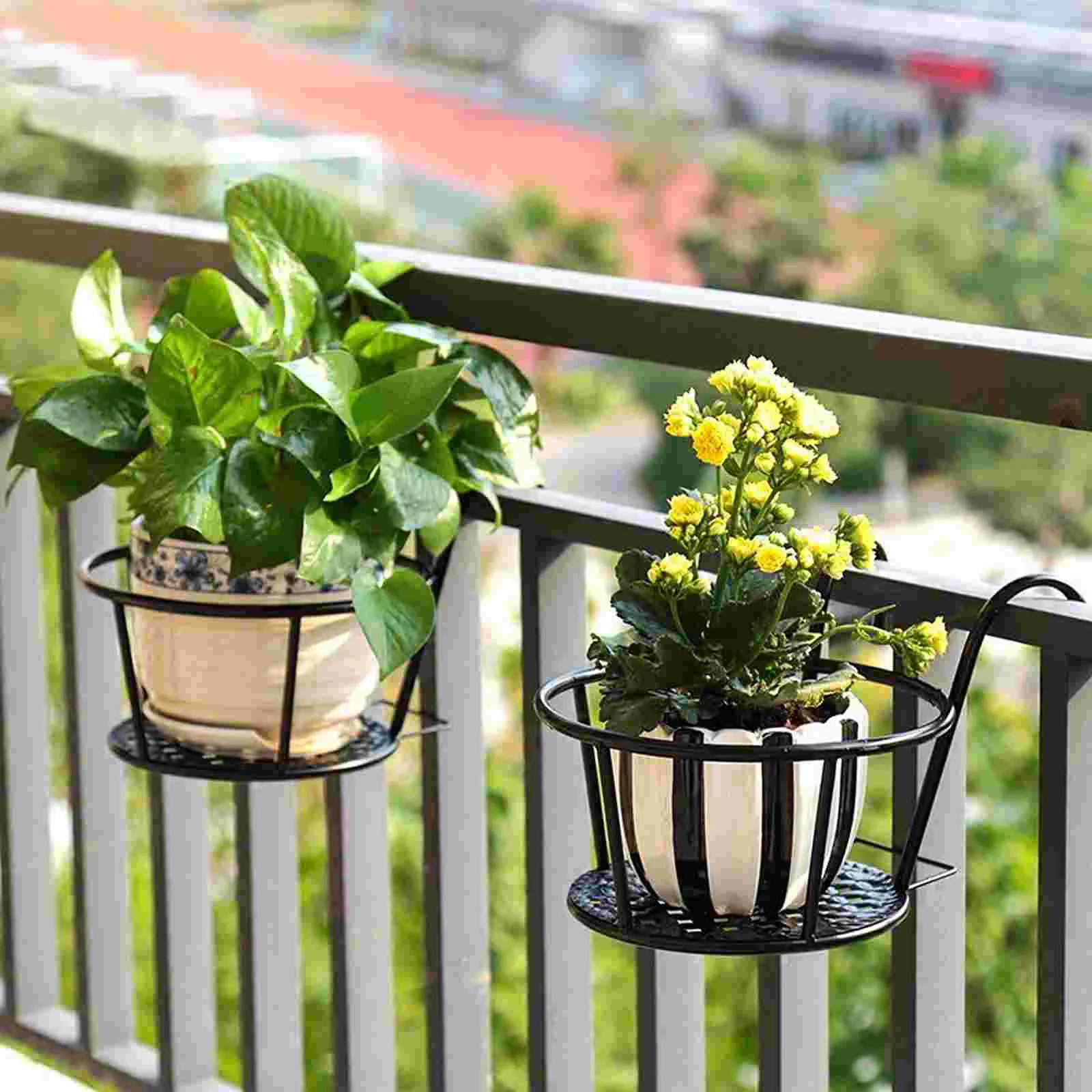 2 Pcs Iron Flower Pot Stand Wa - огляд і ціна Bonsai Garden China
