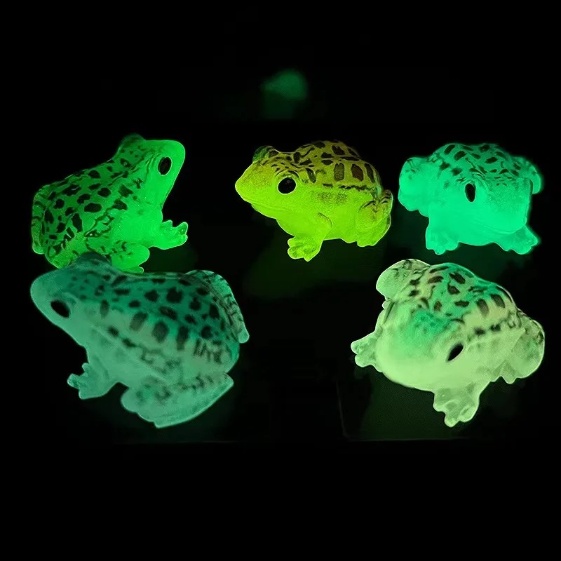 Lovely Tiny Orange Green Frogs - огляд і ціна Bonsai Garden China